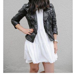 Free People Vegan Leather Jacket